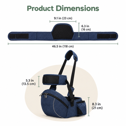HipNest™ Hip Seat Baby Carrier